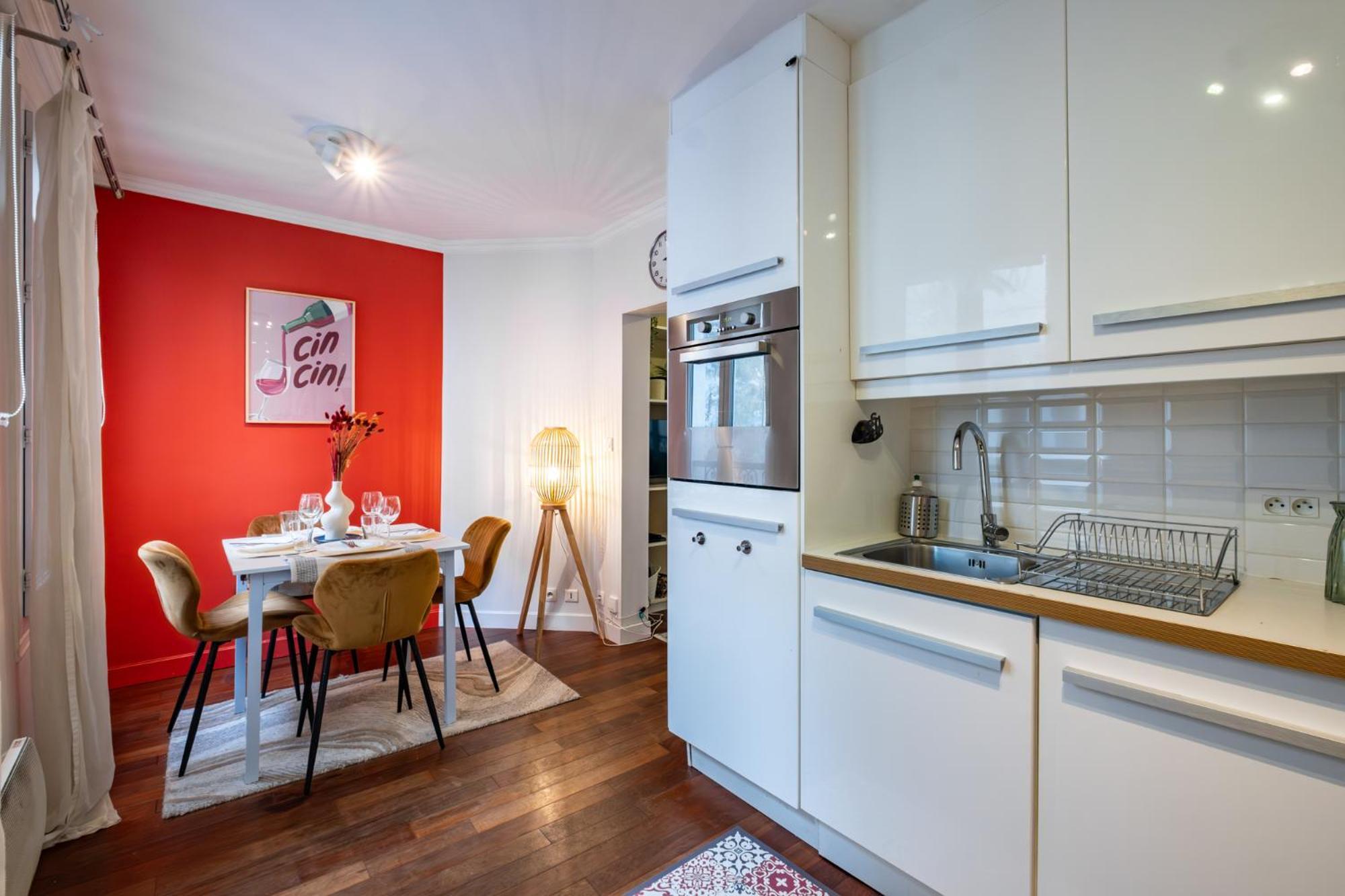 Charming Apartment In Heart Of París Exterior foto