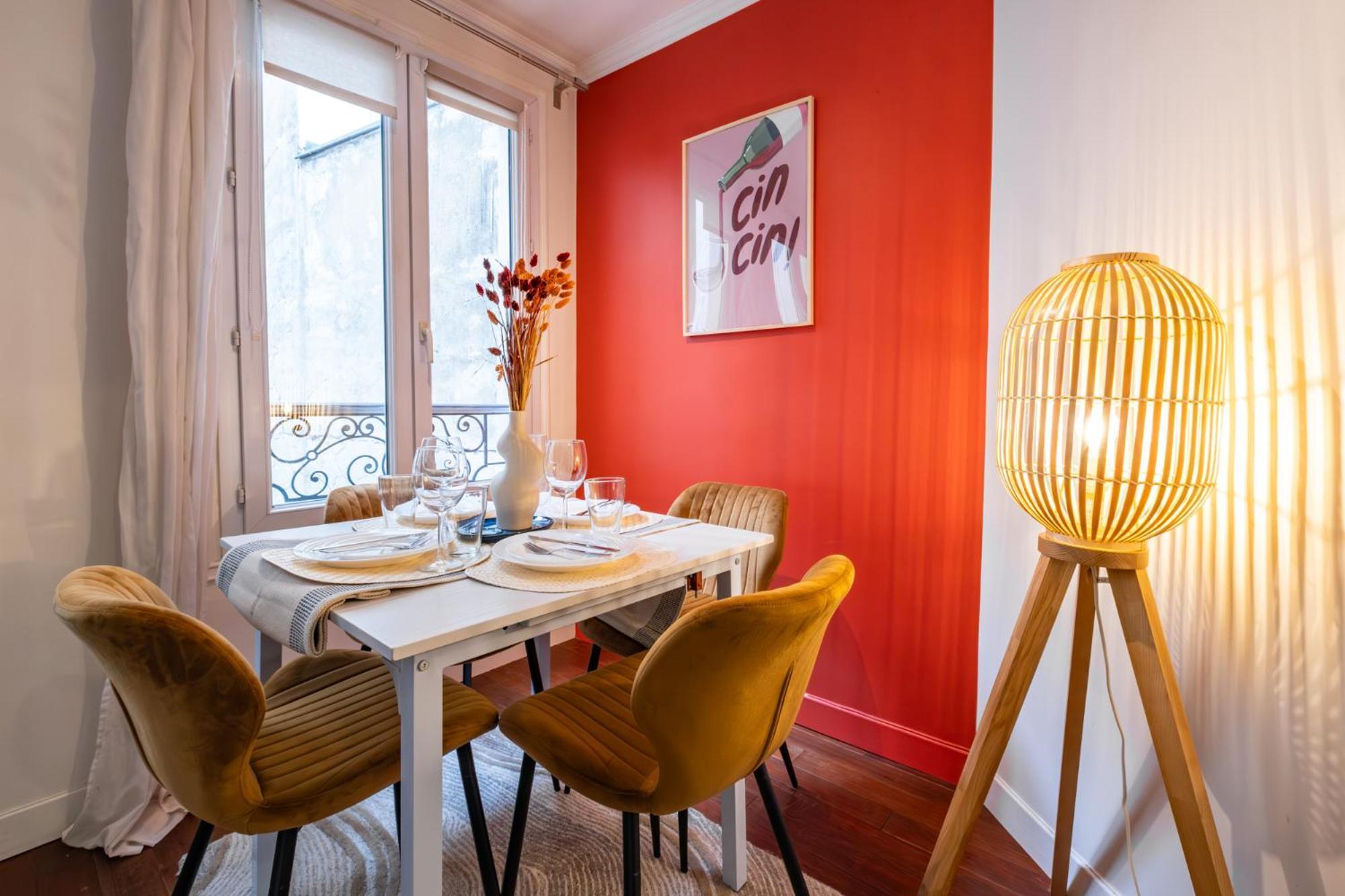 Charming Apartment In Heart Of París Exterior foto