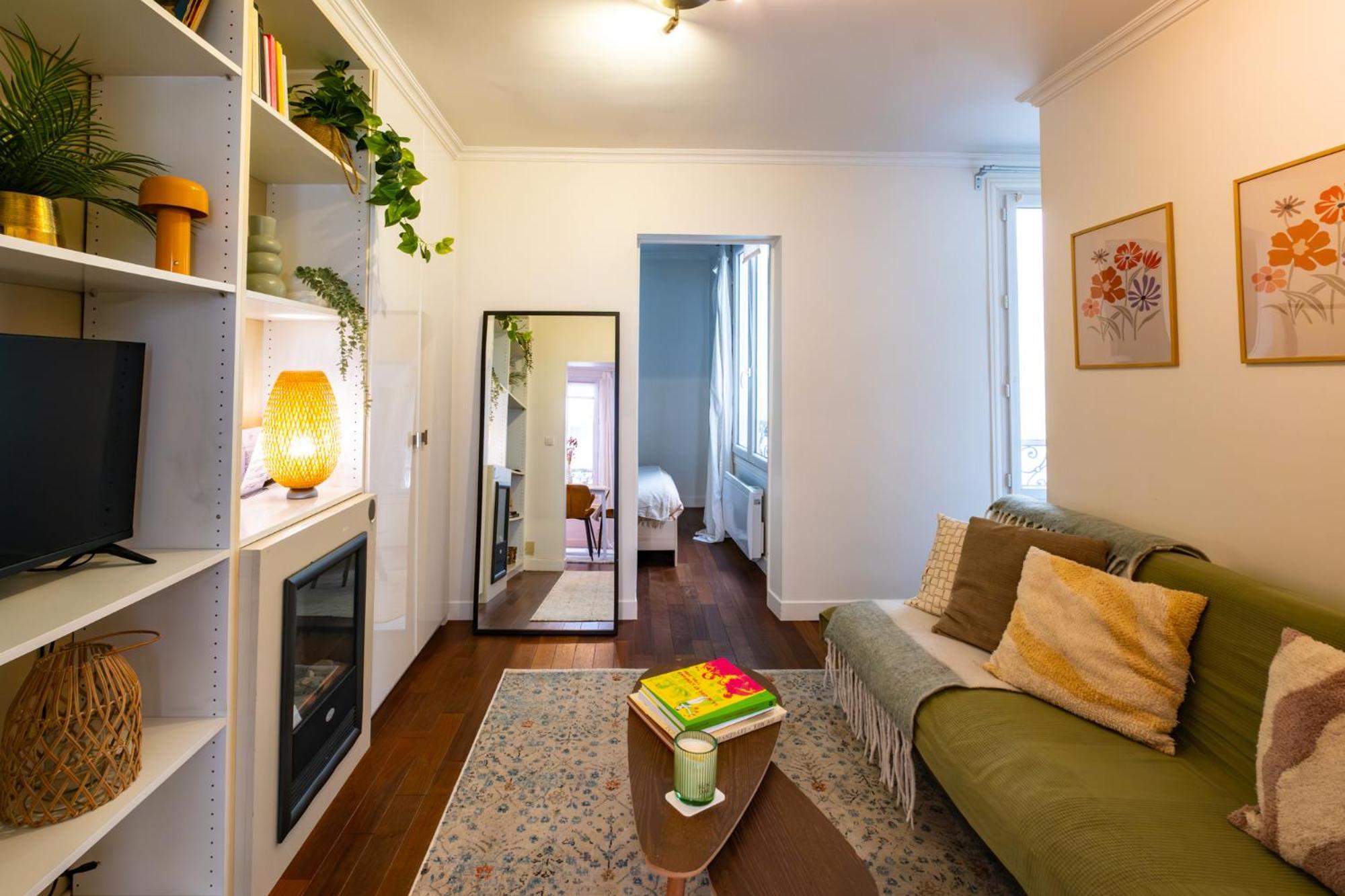 Charming Apartment In Heart Of París Exterior foto